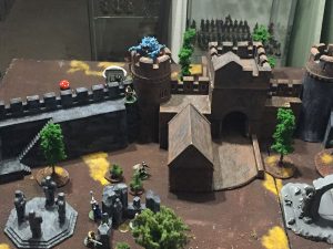 Miniature wargames I played in 2016 - Frostgrave Castle