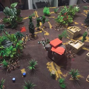 Miniature wargames I played in 2016 - Colonial Wargaming using Triumph & Tragedy