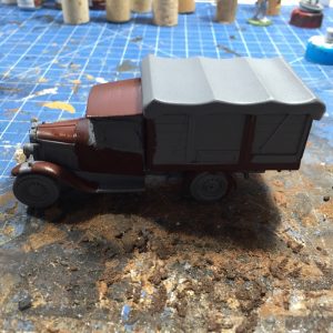 diecast for wargaming painting up the hull