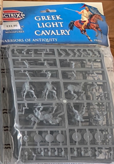 Victrix Greek Light Cavalry sprue