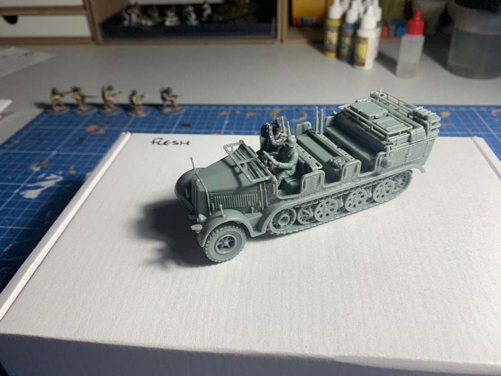 Rubicon SdKfZ 7 before priming